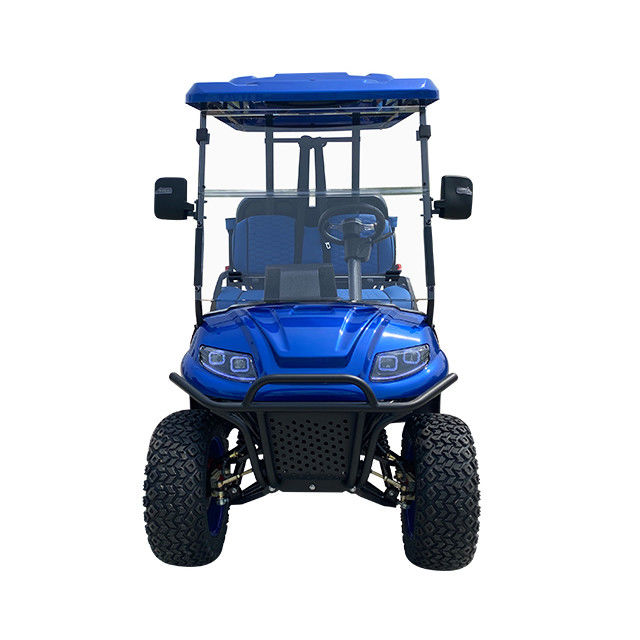 72 V 4 Yolcu ESP 4 Tekerlekli Elektrikli Sürüş Motorlu Sokak Yasal Golf Arabası