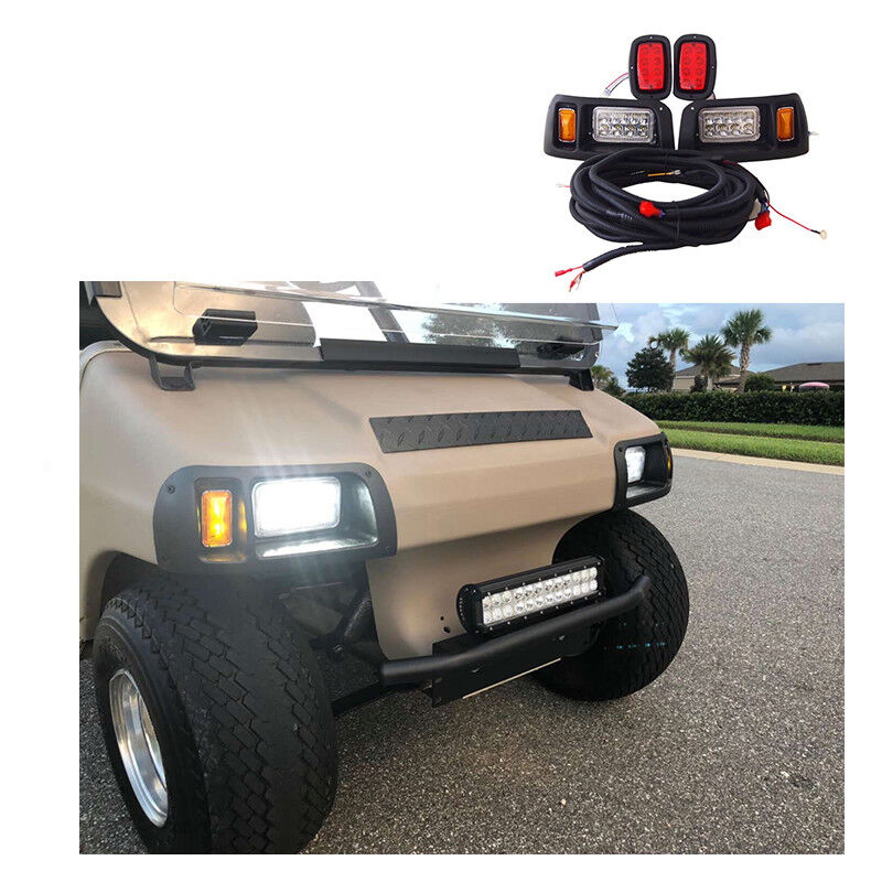 Club Car DS Light Kit with High Brightness LED 12V Voltage and 3 Year Warranty