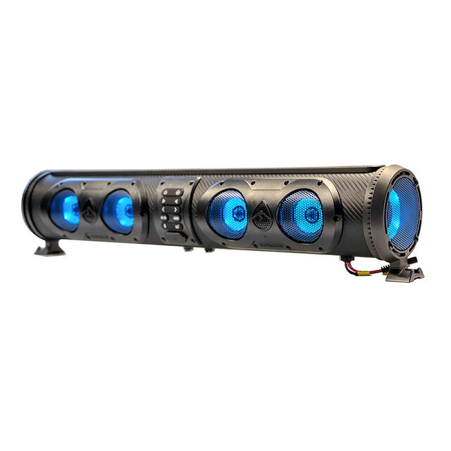 Yüksek Kaliteli Denizcilik Sınıfı IP66 USB/Aux Subwoofer Squawker Tweeter Hoparlör Elektrik Golf Arabası Bluetooth Ses Çubuğu