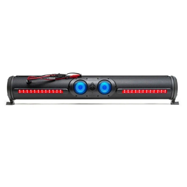 Yüksek Kaliteli Denizcilik Sınıfı IP66 USB/Aux Subwoofer Squawker Tweeter Hoparlör Elektrik Golf Arabası Bluetooth Ses Çubuğu