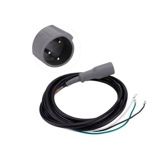 Kulüp Arabası DS ve Önceki için 48V Şarj Plug, DC Kablo Setli 3-Pin Erkek Plug, Değiştiriler OEM# 101828901 103429001 101128901