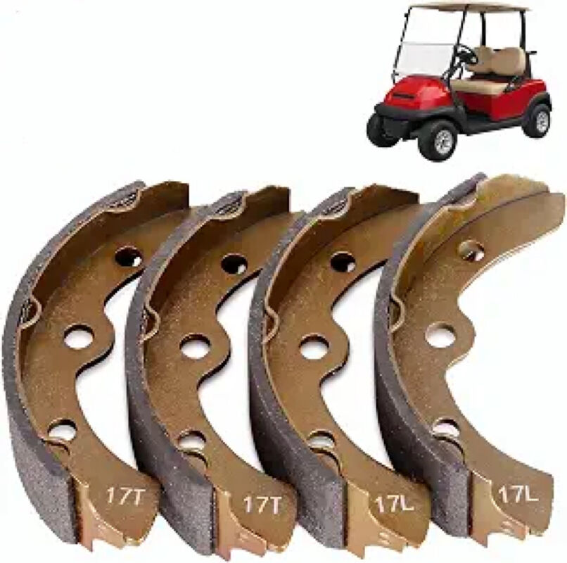 Club Car Fren Pabuçları 101823201 OEM Değiştirme 1995 Sonraki Model Fit Organik Sürtünme Astarı