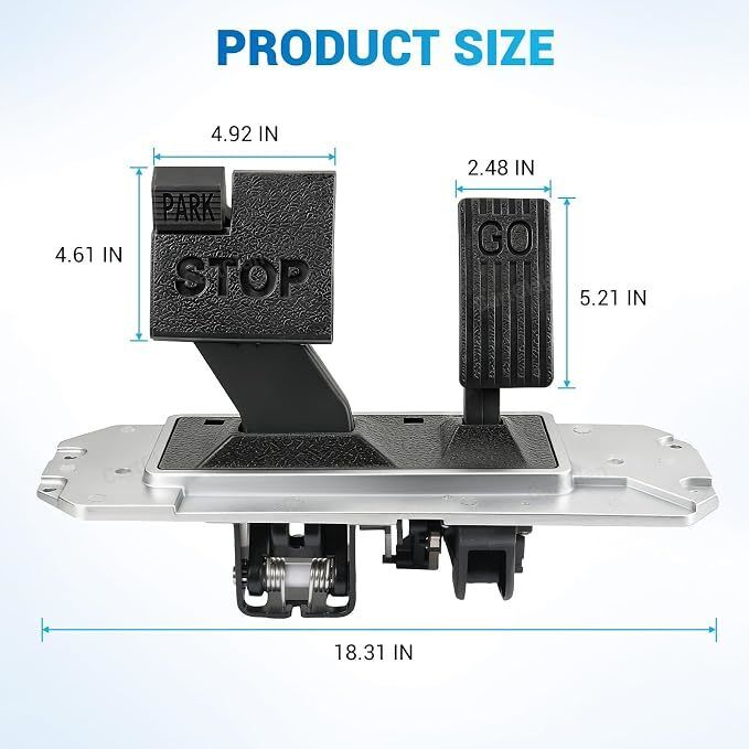 Club Car Emsal Pedal Düzeneği 102500001 OEM Yedek Birinci Nesil Pedal Komple Pedal Düzeneği