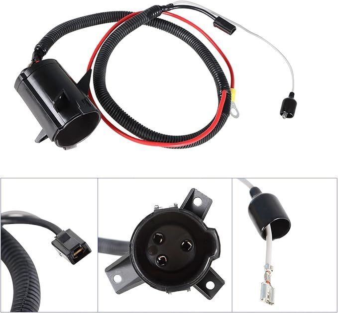 Club Car Emsal Şarj Cihazı Yuvası 103375501 OEM Yedek Doğrudan Fit Konut Korozyona Dirençli Pimler